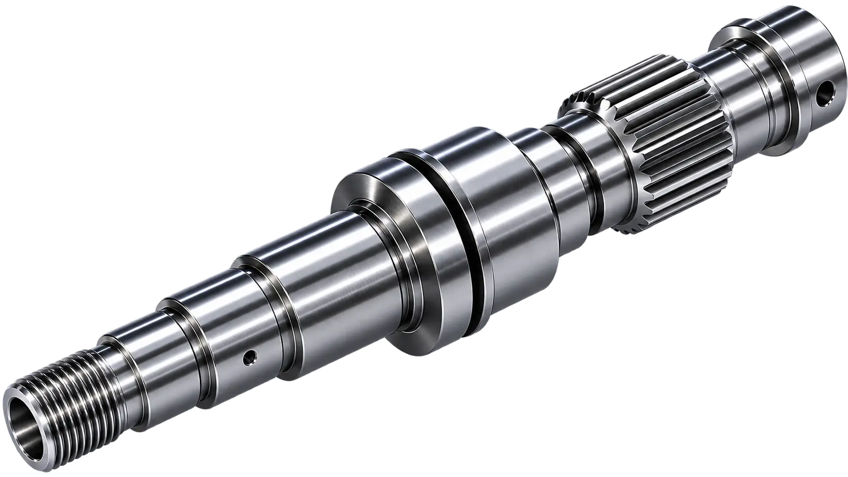 Complex machined hydraulic manifold block